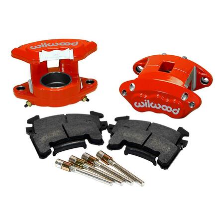 WILWOOD Front Caliper Kit, Red 140-12097-R